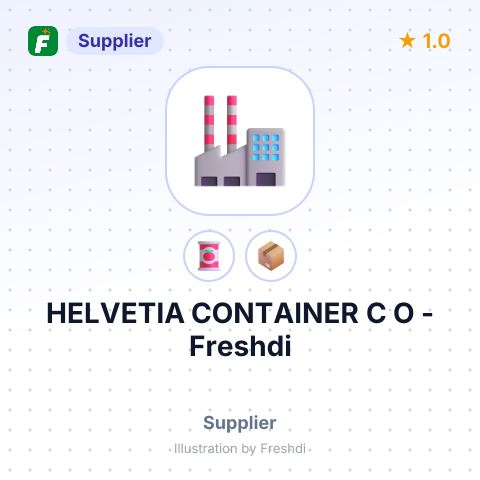 HELVETIA CONTAINER C O – summary card, no photo uploaded yet