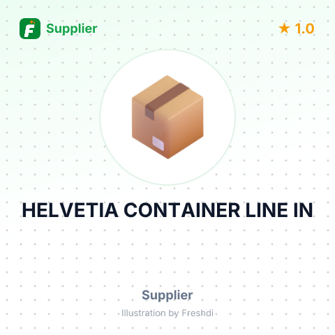 HELVETIA CONTAINER LINE IN – summary card, no photo uploaded yet