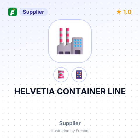 HELVETIA CONTAINER LINE – summary card, no photo uploaded yet