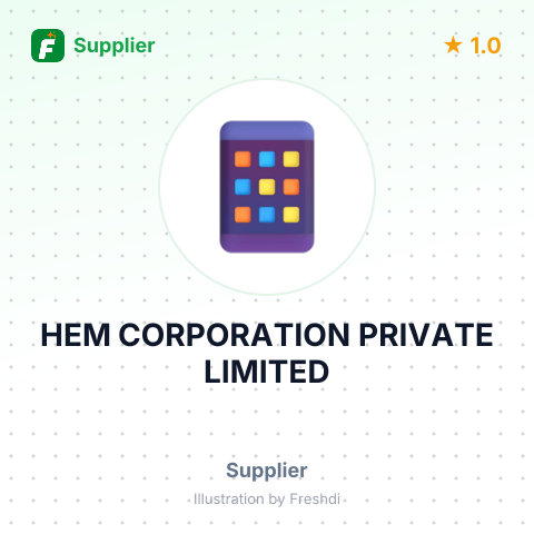 HEM CORPORATION PRIVATE LIMITED – summary card, no photo uploaded yet