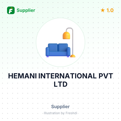 HEMANI INTERNATIONAL PVT LTD – summary card, no photo uploaded yet
