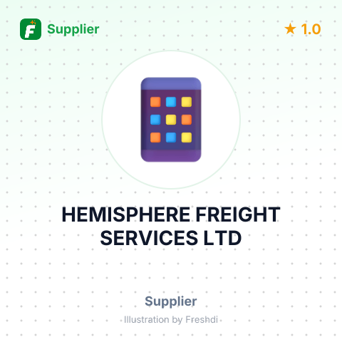 HEMISPHERE FREIGHT SERVICES LTD – summary card, no photo uploaded yet