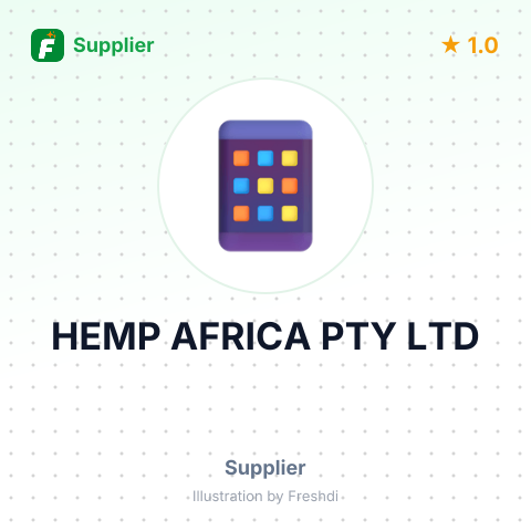 HEMP AFRICA PTY LTD – summary card, no photo uploaded yet