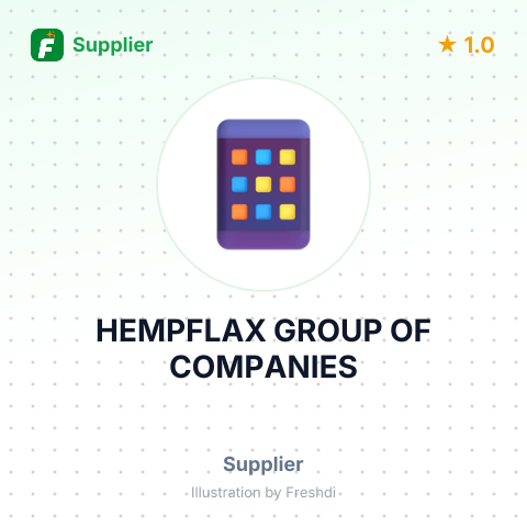 HEMPFLAX GROUP OF COMPANIES – summary card, no photo uploaded yet