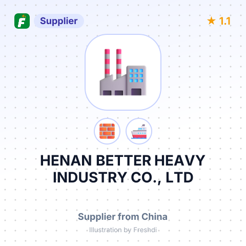 HENAN BETTER HEAVY INDUSTRY CO., LTD – summary card, no photo uploaded yet