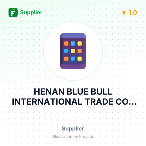 HENAN BLUE BULL INTERNATIONAL TRADE CO., LTD – summary card, no photo uploaded yet