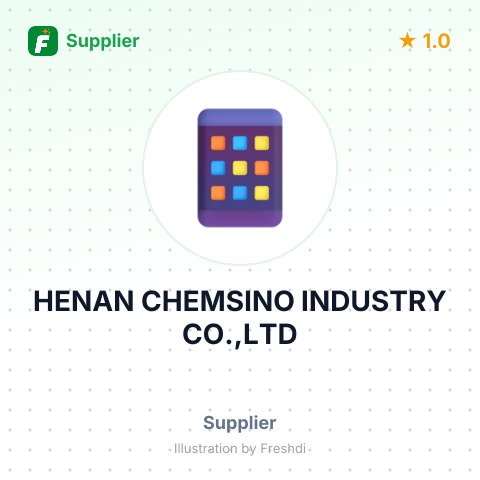 HENAN CHEMSINO INDUSTRY CO.,LTD – summary card, no photo uploaded yet