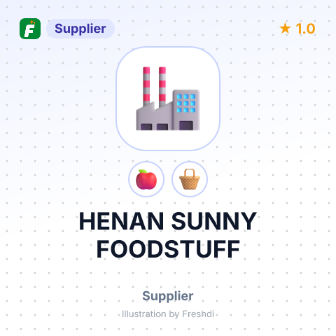 HENAN SUNNY FOODSTUFF – summary card, no photo uploaded yet