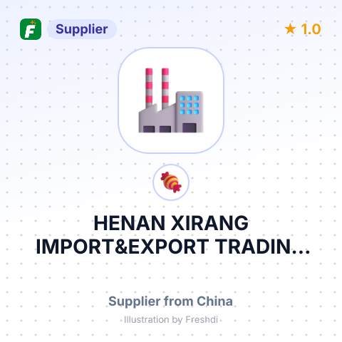 HENAN XIRANG IMPORT&EXPORT TRADING CO.,LTD. – summary card, no photo uploaded yet