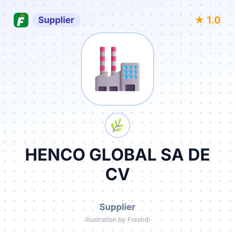 HENCO GLOBAL SA DE CV – summary card, no photo uploaded yet