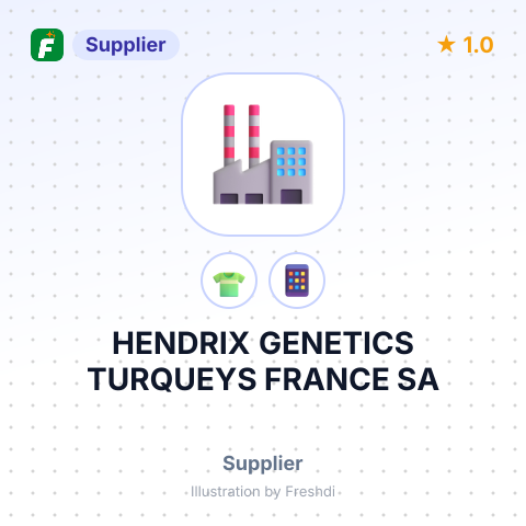 HENDRIX GENETICS TURQUEYS FRANCE SA – summary card, no photo uploaded yet