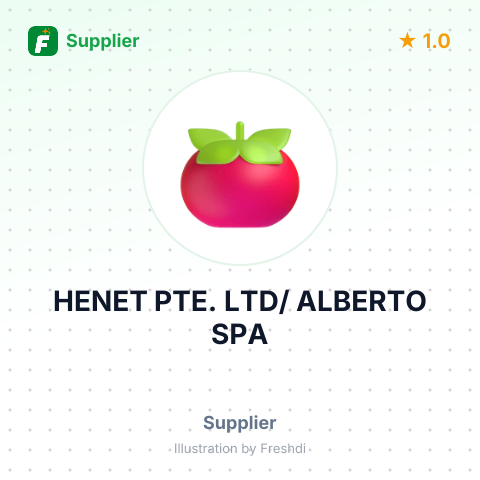 HENET PTE. LTD/ ALBERTO SPA – summary card, no photo uploaded yet