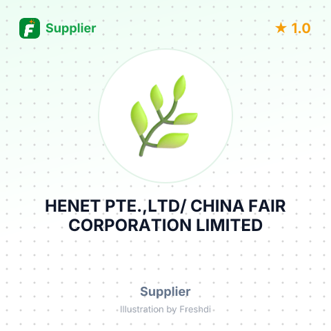 HENET PTE.,LTD/ CHINA FAIR CORPORATION LIMITED – summary card, no photo uploaded yet