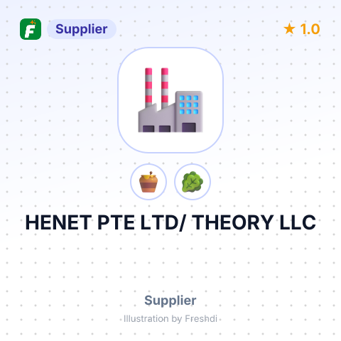 HENET PTE LTD/ THEORY LLC – summary card, no photo uploaded yet
