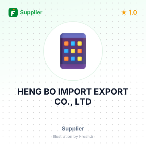 HENG BO IMPORT EXPORT CO., LTD – summary card, no photo uploaded yet