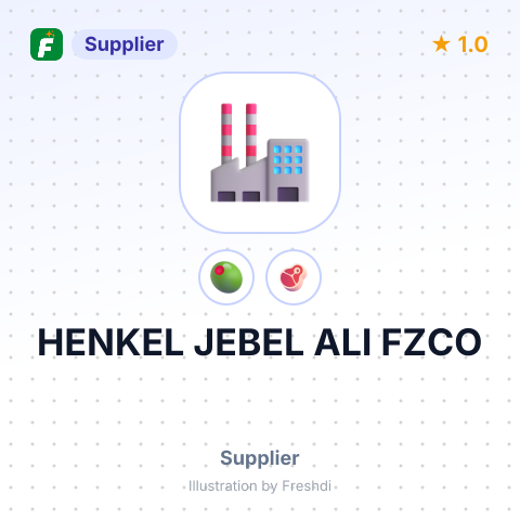 HENKEL JEBEL ALI FZCO – summary card, no photo uploaded yet