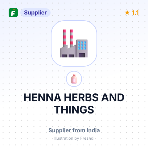 HENNA HERBS AND THINGS – summary card, no photo uploaded yet