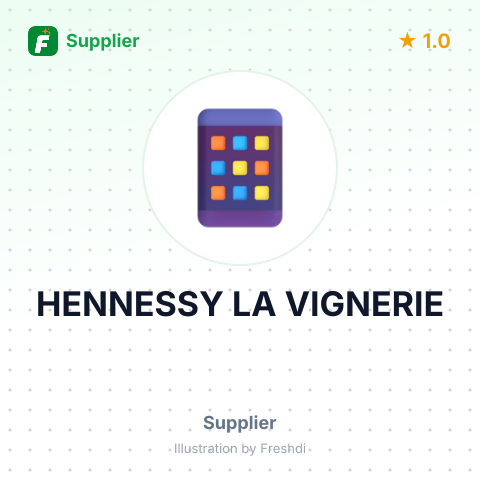HENNESSY LA VIGNERIE – summary card, no photo uploaded yet
