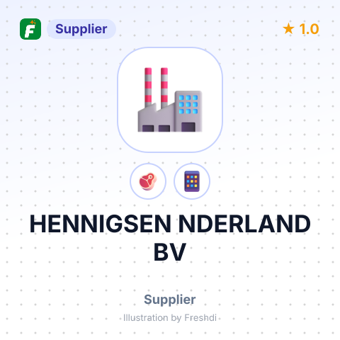 HENNIGSEN NDERLAND BV – summary card, no photo uploaded yet