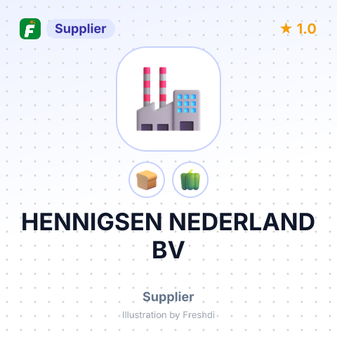 HENNIGSEN NEDERLAND BV – summary card, no photo uploaded yet