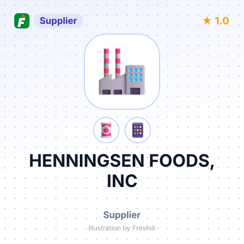 HENNINGSEN FOODS, INC – summary card, no photo uploaded yet