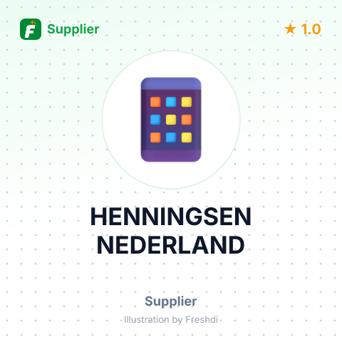 HENNINGSEN NEDERLAND – summary card, no photo uploaded yet