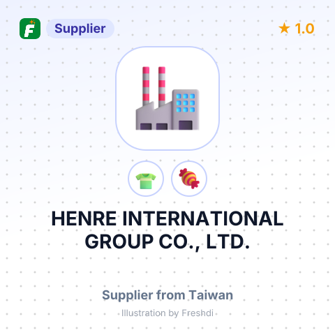 HENRE INTERNATIONAL GROUP CO., LTD. – summary card, no photo uploaded yet