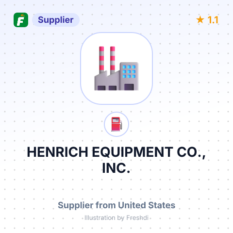 HENRICH EQUIPMENT CO., INC. – summary card, no photo uploaded yet