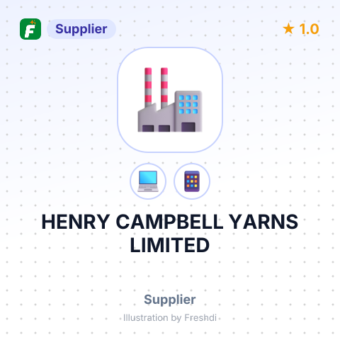 HENRY CAMPBELL YARNS LIMITED – summary card, no photo uploaded yet