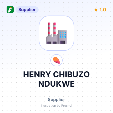 HENRY CHIBUZO NDUKWE – summary card, no photo uploaded yet