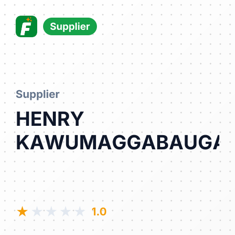 HENRY KAWUMAGGABAUGANDA – summary card, no photo uploaded yet