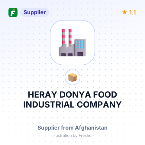 HERAY DONYA FOOD INDUSTRIAL COMPANY – summary card, no photo uploaded yet