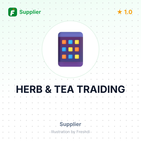 HERB & TEA TRAIDING – summary card, no photo uploaded yet