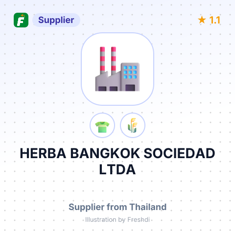 HERBA BANGKOK SOCIEDAD LTDA – summary card, no photo uploaded yet