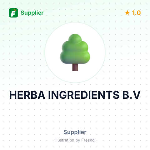 HERBA INGREDIENTS B.V – summary card, no photo uploaded yet