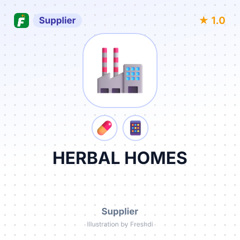 HERBAL HOMES – summary card, no photo uploaded yet