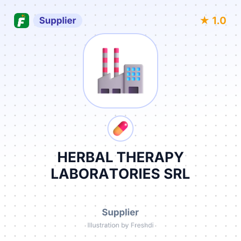 HERBAL THERAPY LABORATORIES SRL – summary card, no photo uploaded yet