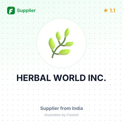HERBAL WORLD INC. – summary card, no photo uploaded yet
