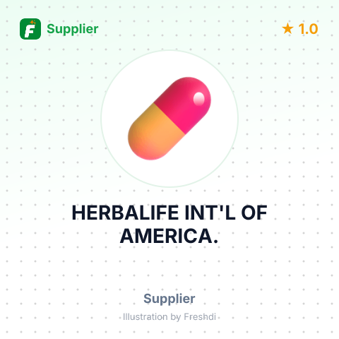 HERBALIFE INT'L OF AMERICA. – summary card, no photo uploaded yet