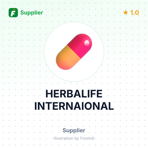 HERBALIFE INTERNAIONAL – summary card, no photo uploaded yet