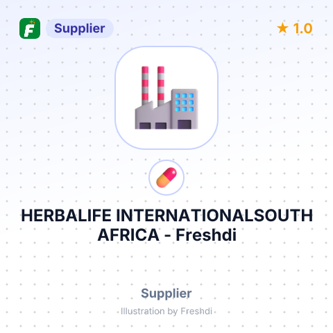 HERBALIFE INTERNATIONALSOUTH AFRICA – summary card, no photo uploaded yet