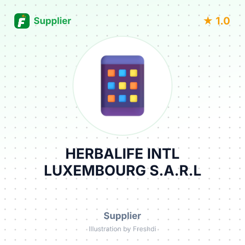 HERBALIFE INTL LUXEMBOURG S.A.R.L – summary card, no photo uploaded yet