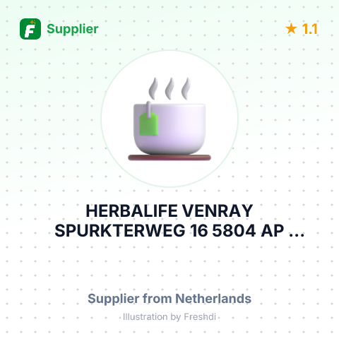 HERBALIFE VENRAY SPURKTERWEG 16 5804 AP VENRAY NETHERLANDS – summary card, no photo uploaded yet
