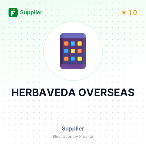 HERBAVEDA OVERSEAS – summary card, no photo uploaded yet
