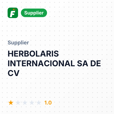 HERBOLARIS INTERNACIONAL SA DE CV – summary card, no photo uploaded yet