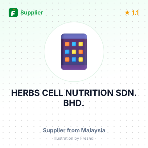 HERBS CELL NUTRITION SDN. BHD. – summary card, no photo uploaded yet