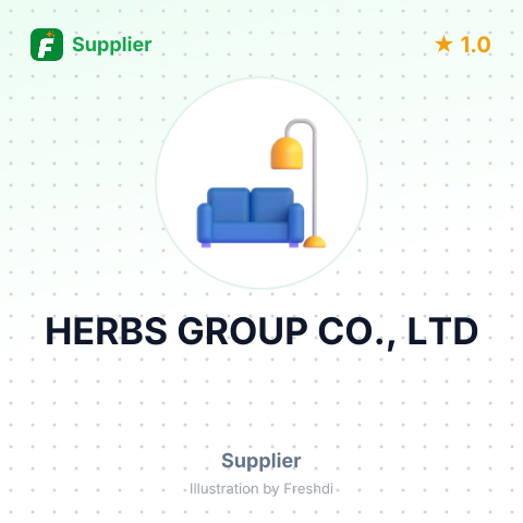 HERBS GROUP CO., LTD – summary card, no photo uploaded yet