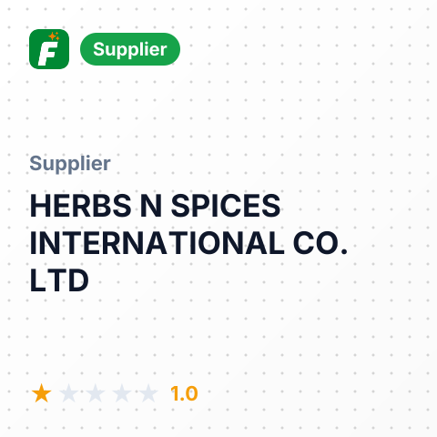 HERBS N SPICES INTERNATIONAL CO. LTD – summary card, no photo uploaded yet