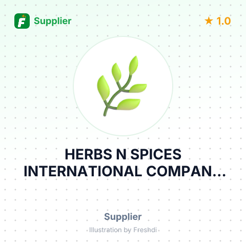 HERBS N SPICES INTERNATIONAL COMPANY LIMITED – summary card, no photo uploaded yet