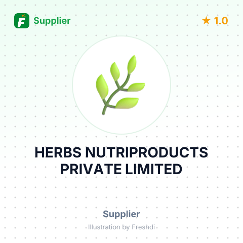 HERBS NUTRIPRODUCTS PRIVATE LIMITED – summary card, no photo uploaded yet